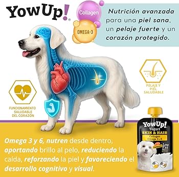 YowUp Skin and Hair Salmón Perro - Imagen 3