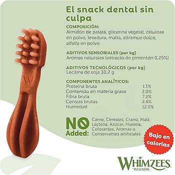 Whimzees Toothbrush Snack Dental XS Para perros Mini - Image 4