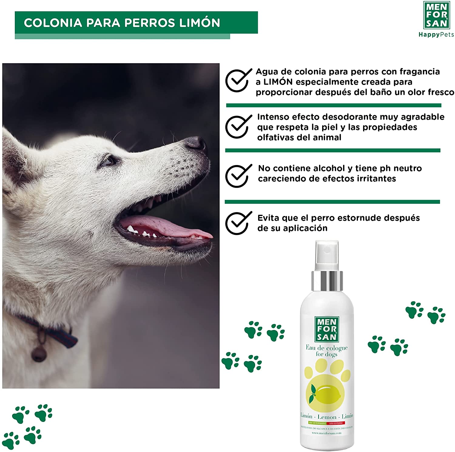 Men For San Agua de Colonia de Limón - Imagen 4