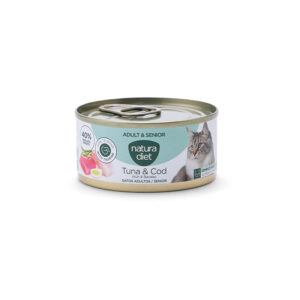 NATURA DIET CAT PATÉ ADULT & SENIOR TUNA & COD