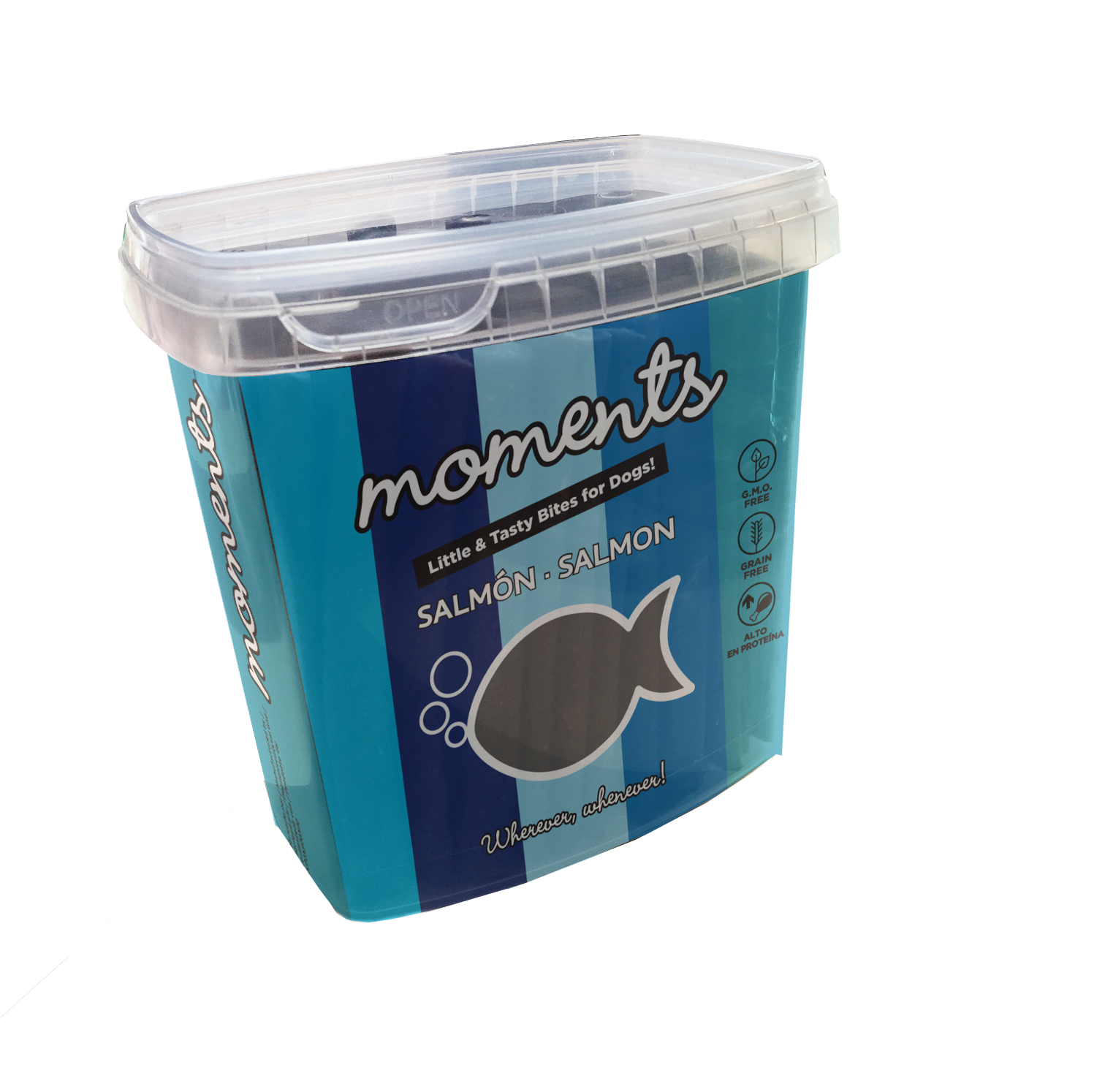 MOMENTS DOG PORCIONES SALMÓN (600g)