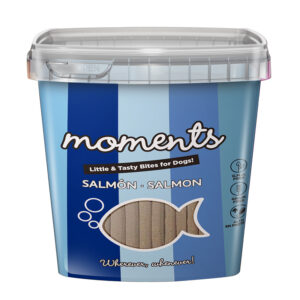 MOMENTS DOG PORCIONES SALMÓN (600g)