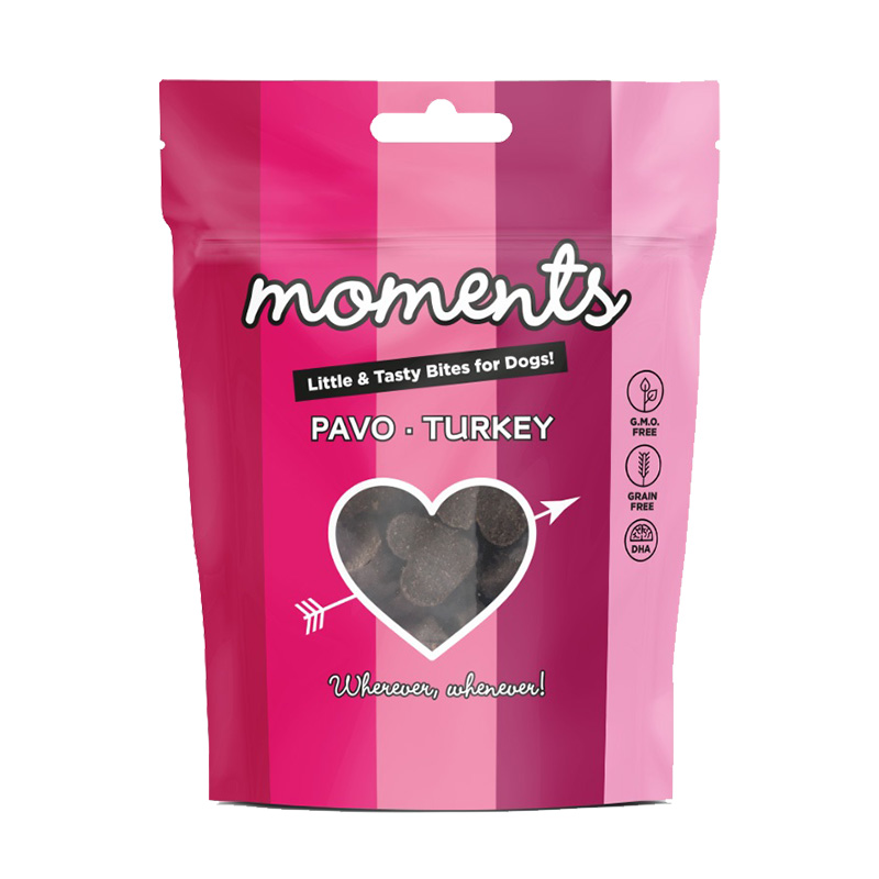 MOMENTS DOG PORCIONES PAVO (60g.)