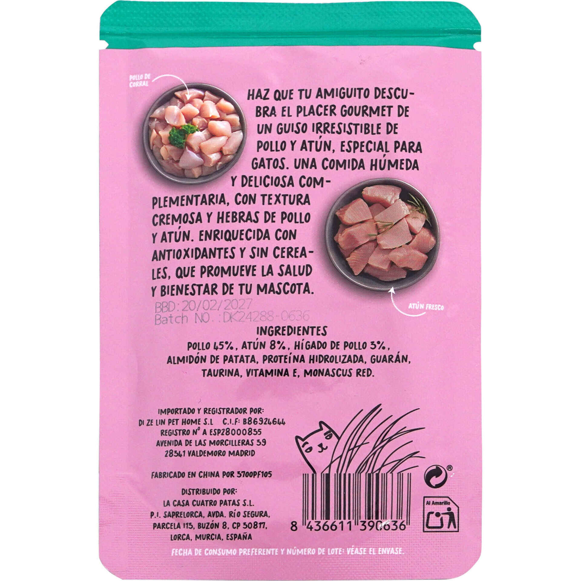 Cocosi Guiso de pollo y atún - Imagen 4
