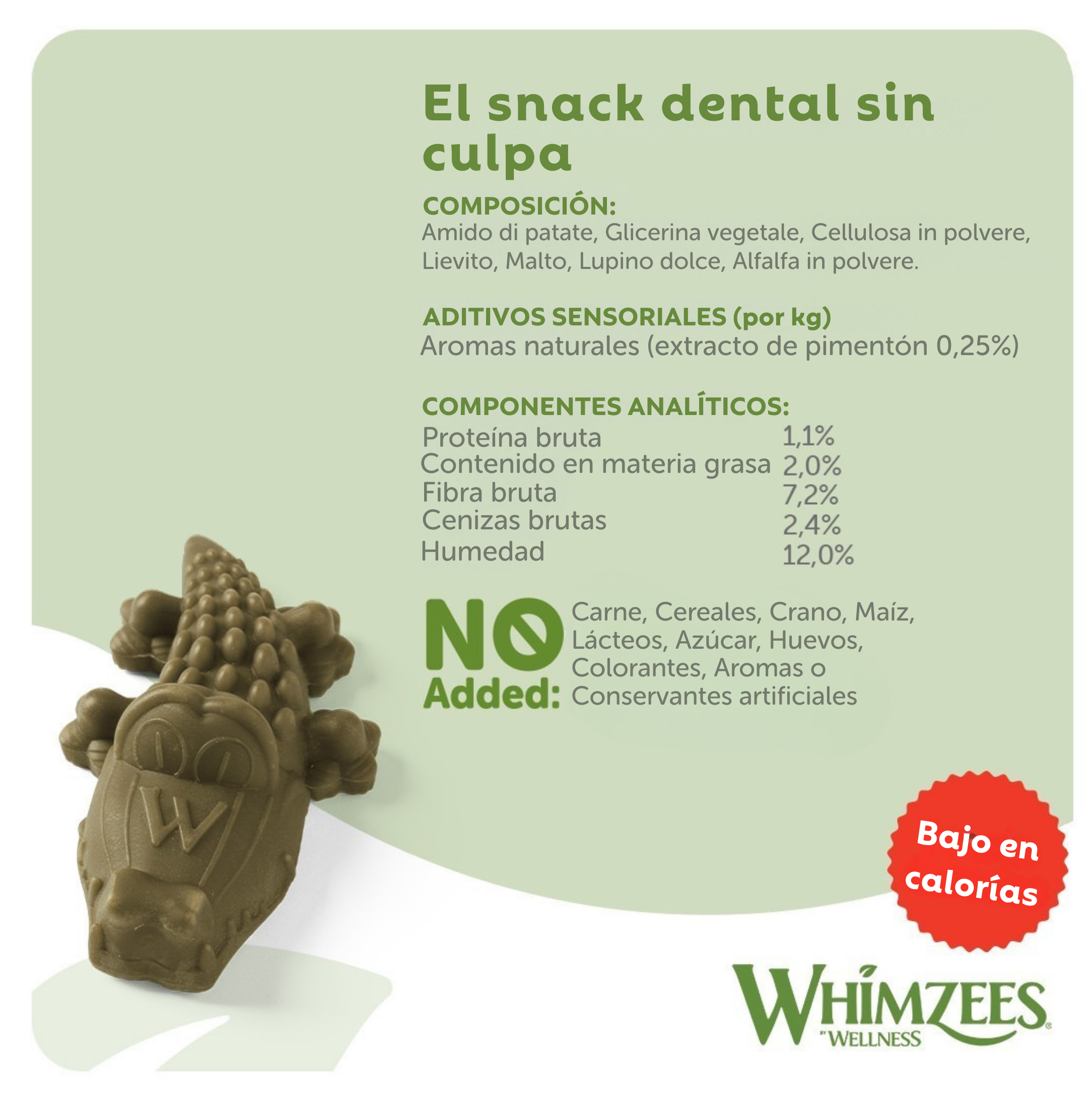 Whimzees Cocodrilo L - Imagen 3