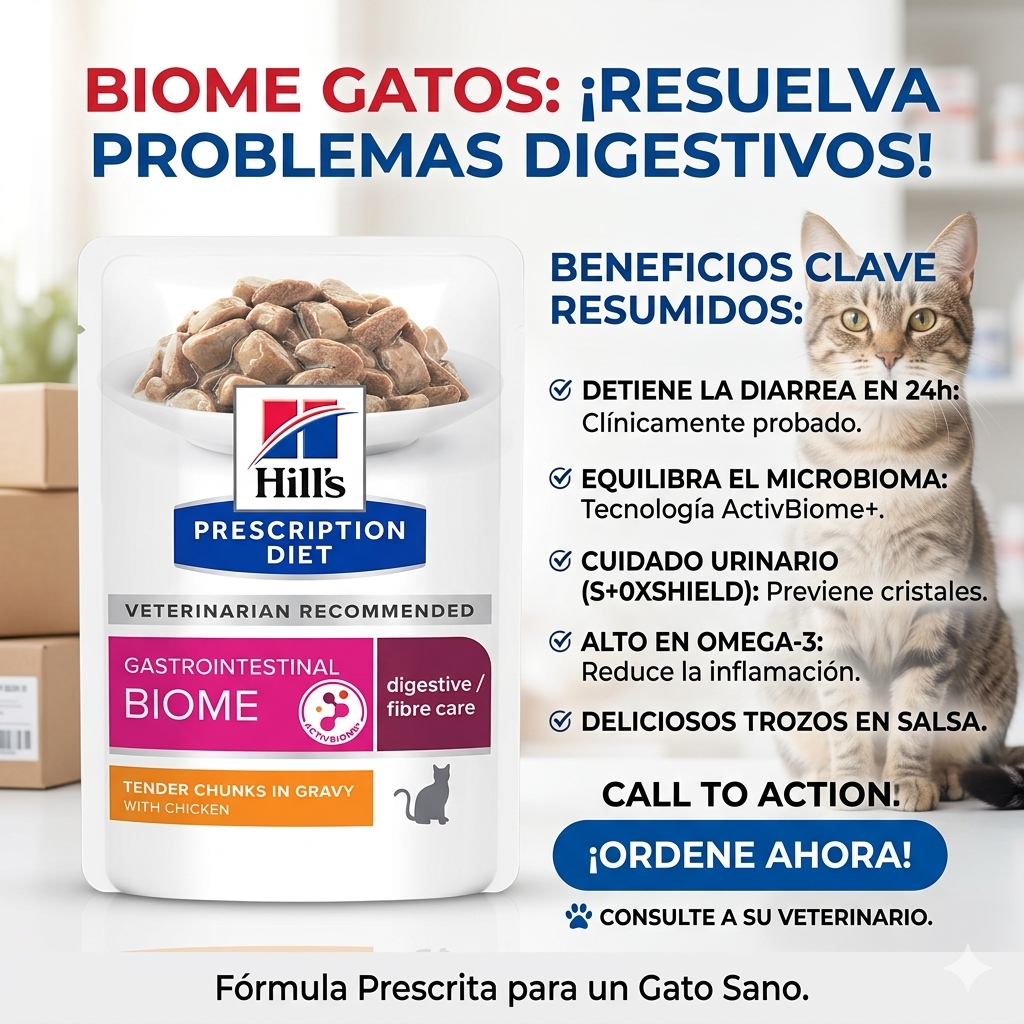 HILLS PD GASTROINTESTINAL BIOME POUCH 85G - Imagen 2
