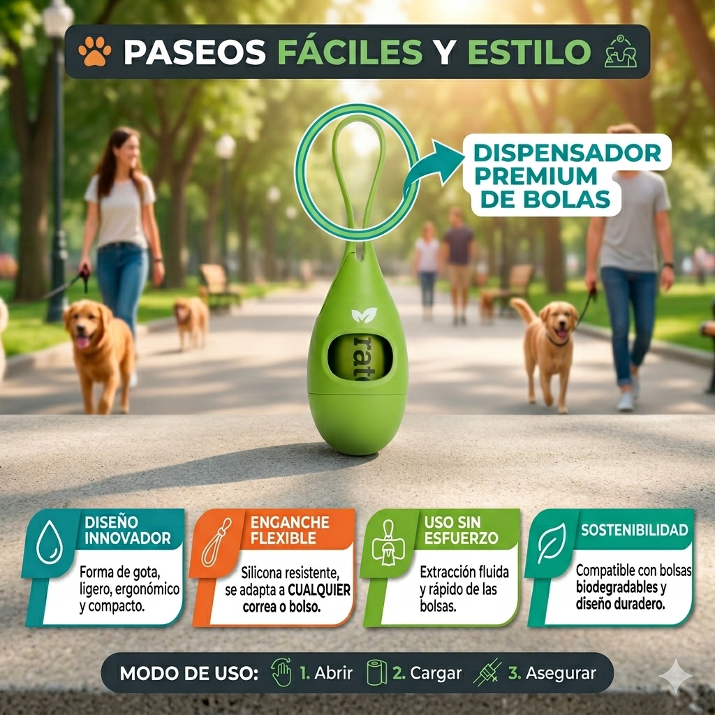 Dispensador de bolsa Earth Rated - Imagen 2