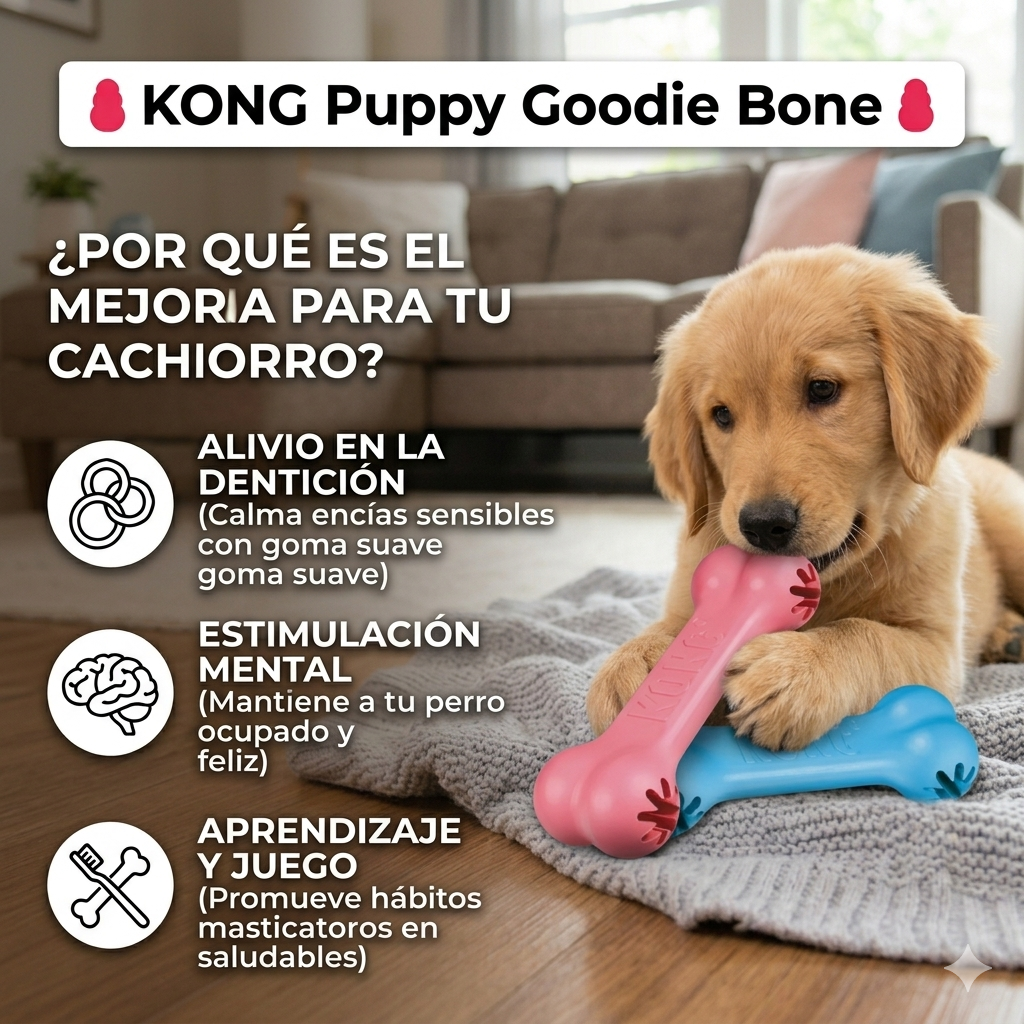 HUESO KONG PEQUEÑO PARA CACHORROS - Imagen 2