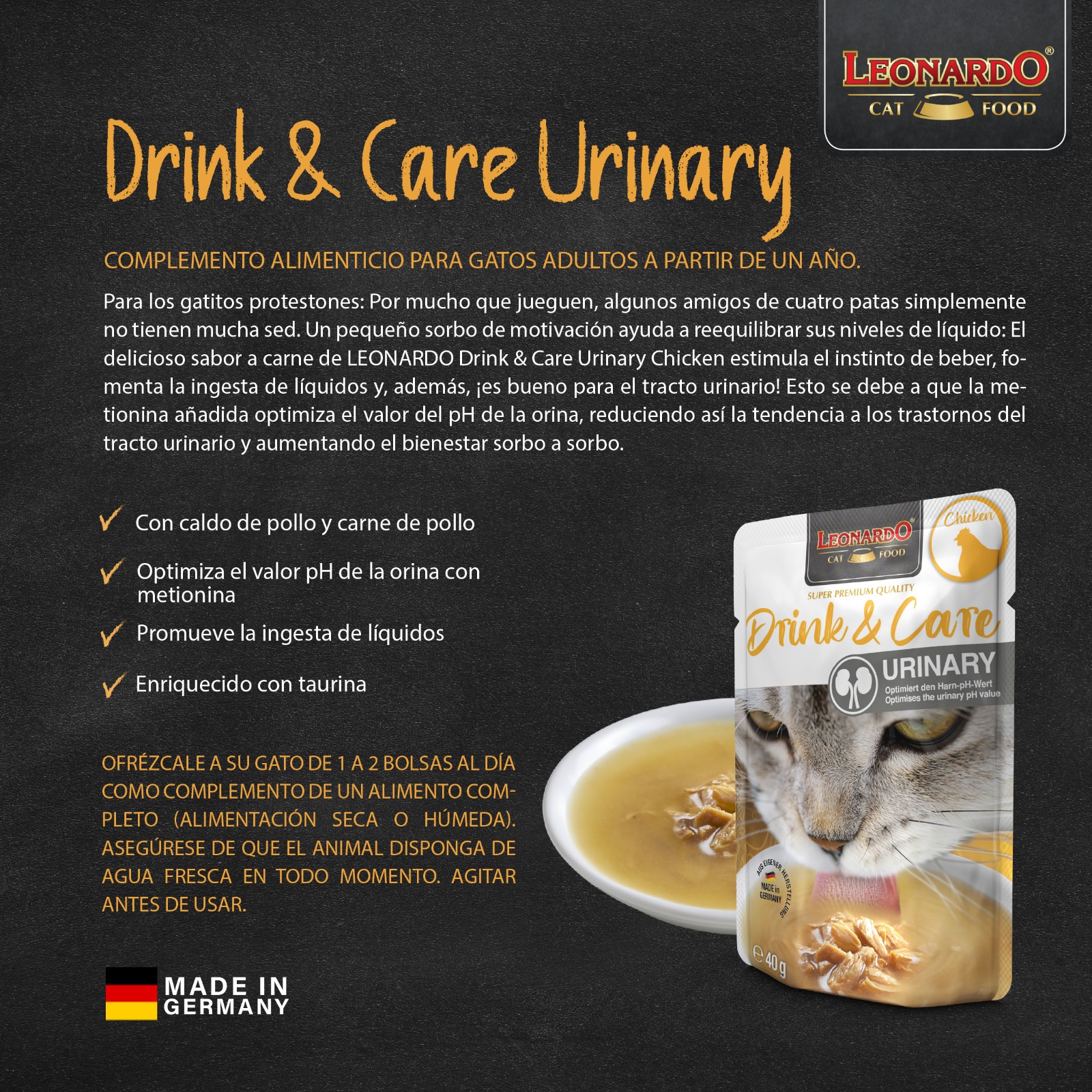 Leonardo Drink Urinary Pollo - Image 3