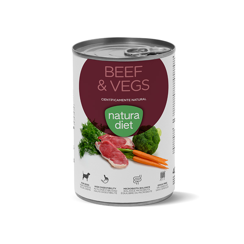 NATURA DIET BEEF & VEGS 400g