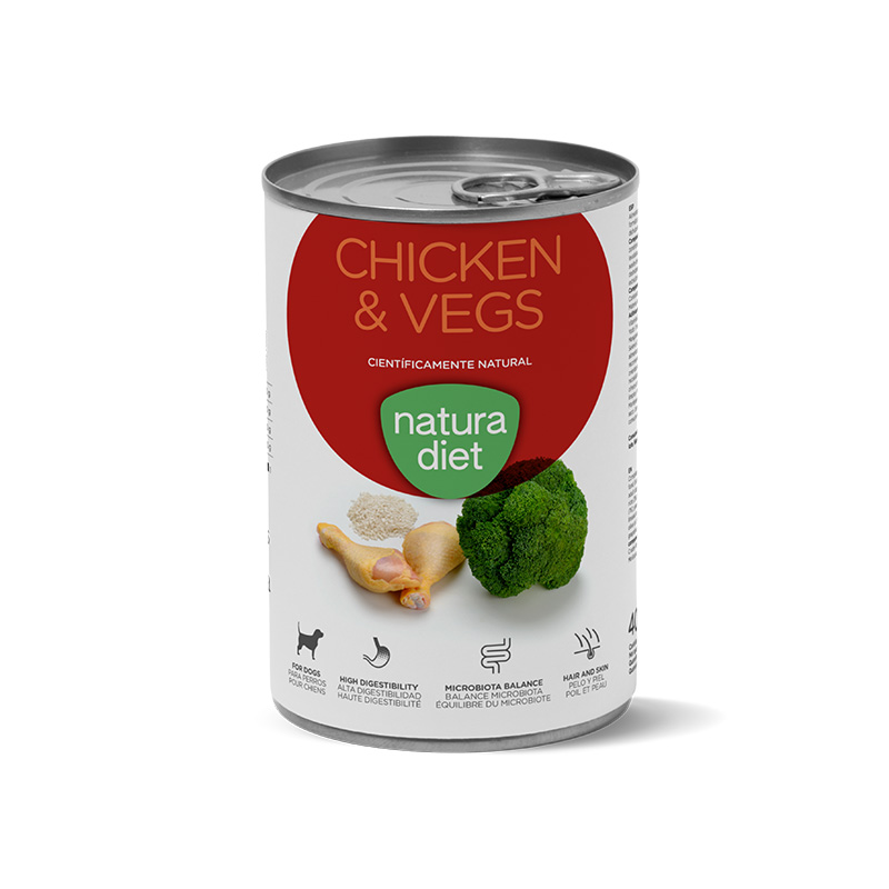NATURA DIET CHICKEN & VEGS 400g