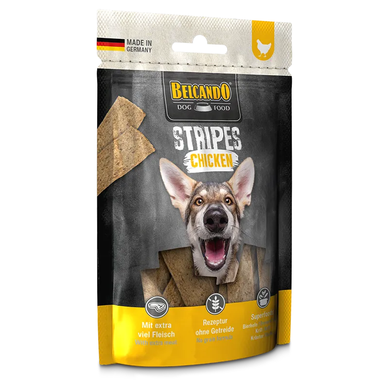 Snack Belcando Stripes de Pollo
