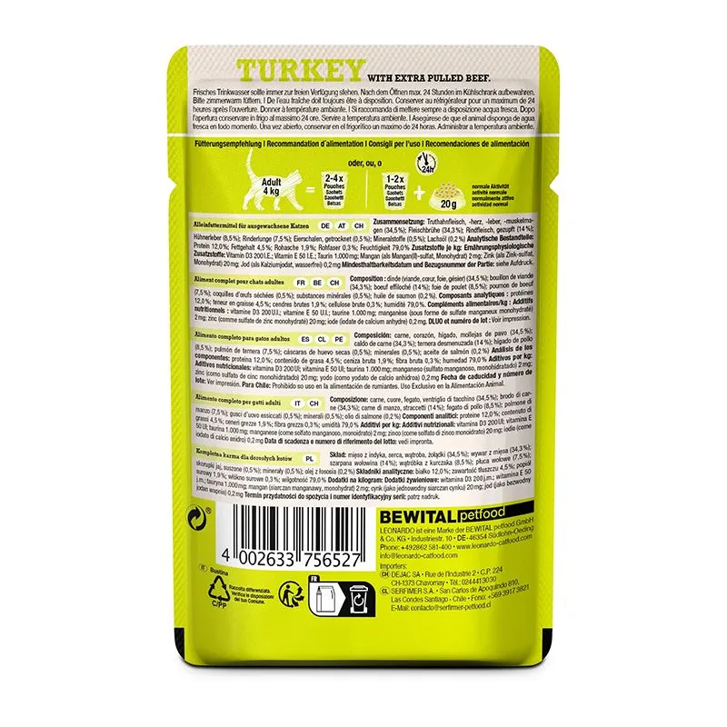 Leonardo Pulled Pavo con Extra de Ternera - Image 3