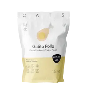 gatito pollo
