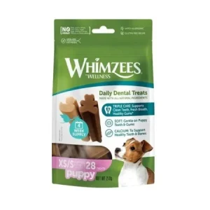 Whimzees  Snack Dental XS/S Para Cachorros de Razas Pequeñas