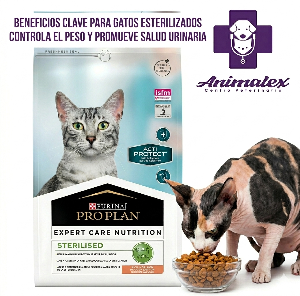 PROPLAN EXPERT CAT STERILISED SALMON 1.5KG - Imagen 2