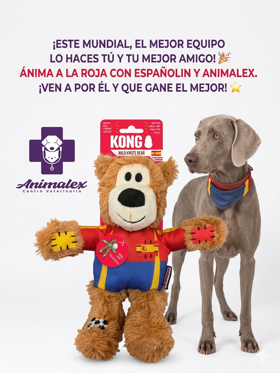 KONG Peluche Mundial Spain - Imagen 3