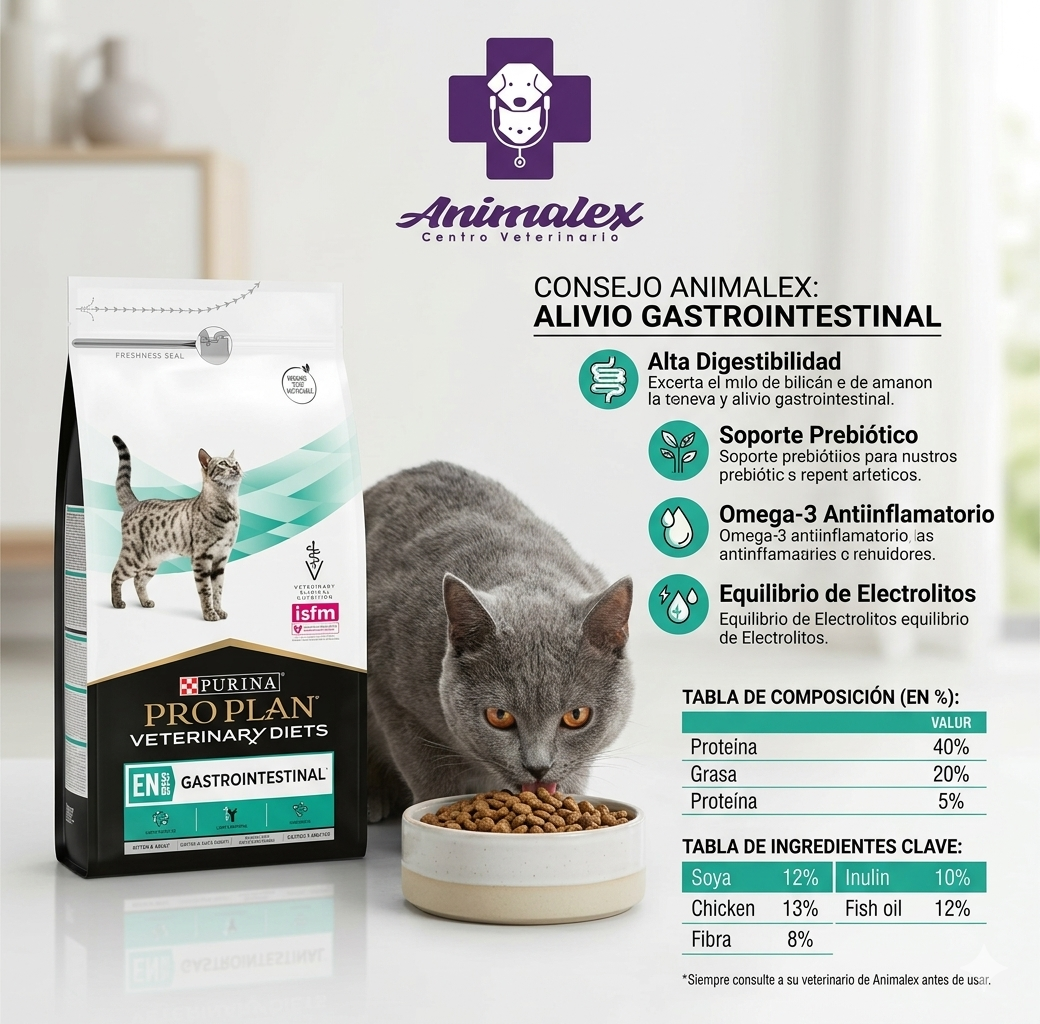 Proplan VD Feline Gastrointestinal 1.5KG - Imagen 2